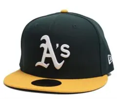 New Era 59FIFTY A's キャップ　超美品✨
