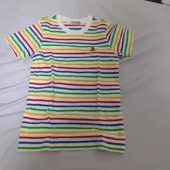 ミキハウス ストライプ Tシャツ 120