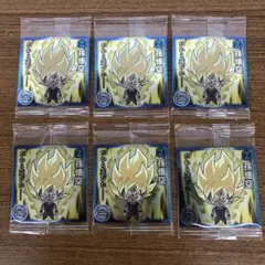 超13-03 6枚セット　ドラゴンボール　超戦士　シール　ウエハース