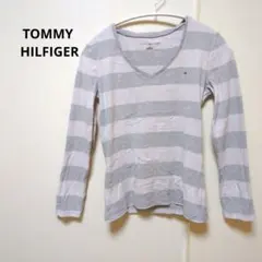 TOMMY HILFIGER 長袖Tシャツ 太ボーダー