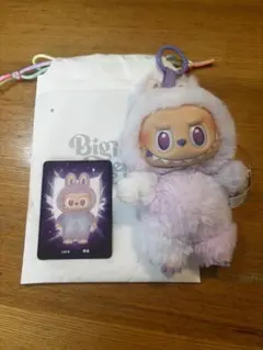 新品　ラブブ エナジー　LUCK ぬいぐるみキーホルダー