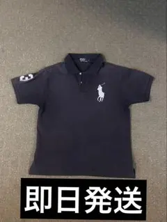 Polo by Ralph Lauren ポロシャツ ネイビー L 短丈