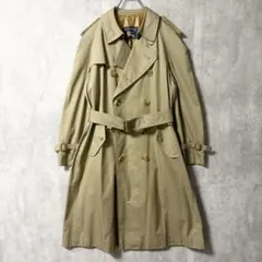 【極美品】バーバリー 英国製 トレンチコート 38 ベージュメンズ