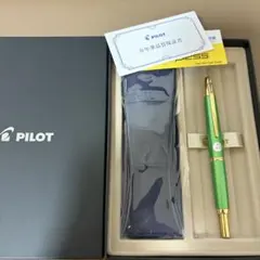 PILOT 万年筆 ペンケース付き（GRC-12FR-PLM） - メルカリ