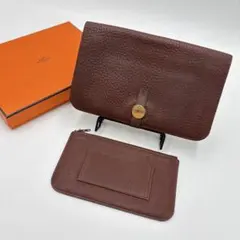 ◾️HERMES◾️エルメスドゴンGM2つ折り長財布【極美品】男女兼用ユニセックスのサムネイル