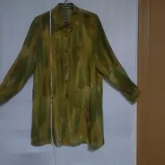 花柄長袖シャツ(ジェダイト