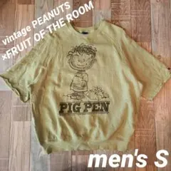 古着　SNOOPY Pig Pen ピッグペン　トレーナー 　スウェット　半袖のサムネイル