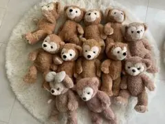 ダッフィーとシェリーメイのぬいぐるみ大量セット