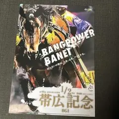 帯広記念　クリアファイル