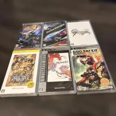 PSP ソフト 6本セット まとめ売り
