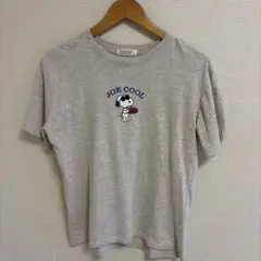 Peanuts スヌーピー JOE COOL Tシャツ グレー Lのサムネイル