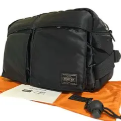 ✨未使用級✨PORTER タンカー ウエストバッグ ボディバッグ 黒 ナイロン