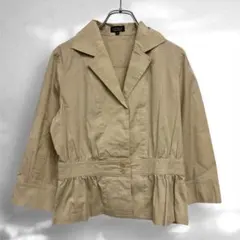 SONIA ソニアリキエル　プリーツギャザー　テーラードジャケット　38（B1