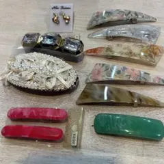 ビンテージ バレッタ 未使用品 昔 レトロ 日本 まとめ売り