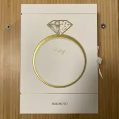 MIKIMOTO　ジュエリーボックス　２個 MIKIMOTO ジュエリーボックス 外箱付き 2段 結婚指輪 婚約 - メルカリ