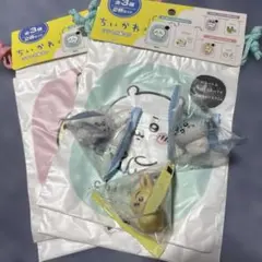 ちいかわ ソフト巾着 2Pセット ミニフィギュア3点