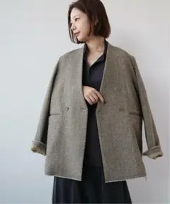 2025年最新】Plage レディース ノーカラージャケットの人気アイテム