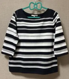 IT'S DEMO イッツデモ ボーダーカットソー