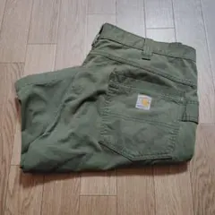 カーハート BS4272-M カーゴパンツ ワークショーツ オリーブ 38