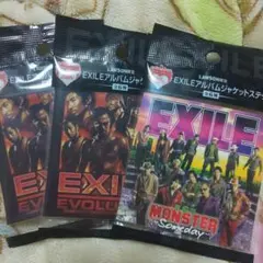 EXILE アルバムジャケットステッカー 3枚セット 非売品