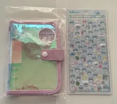 【新品】ボンボンドロップシール しずくちゃん mini &シール帳セット