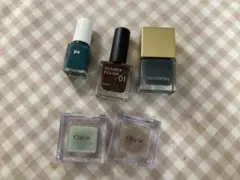 ネイルポリッシュとアイシャドウ5点セット chacott