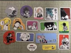 ヒロアカ　原画展　フレークシール　16枚