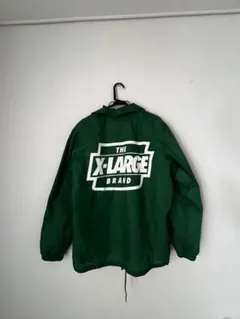 XLARGE コーチジャケット グリーン Lサイズのサムネイル
