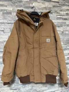 Carhartt フード付きブラウンジャケット