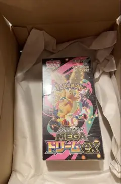 新品未開封　ポケモンカードMEGAドリームexBOX