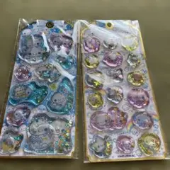 国内正規品】ぷくぷくあわわちゃんウォーターシール　プチドロップステッカー