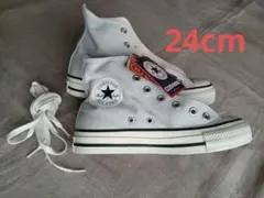 新品未使用　オールスター　コンバース　ハイカット　ライト グレー　スニーカー