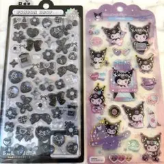 【即日】正規品　ボンボンドロップシール　ブラック　＆クロミ