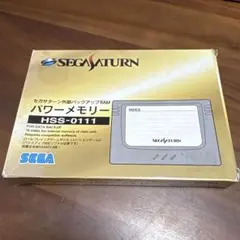 未使用？セガサターン パワーメモリー 箱付き