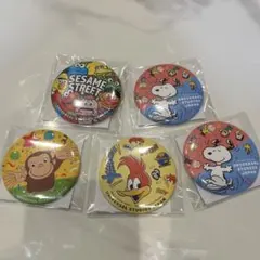 【新品未開封】USJ限定　非売品　缶バッチ5個セット