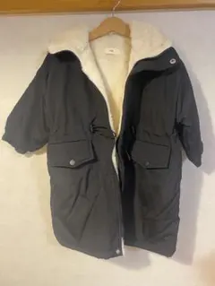 Richモッズコート 韓国 ロングコート アウター　100