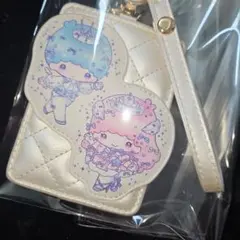 新品 未使用 リトルツインスターズ × DOLLYMIX リール付きパスケース