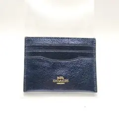 極美品】COACH（コーチ）カードケース パスケース 星柄 ロゴ金具