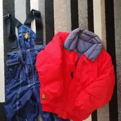 DESCENTE スキーウェア 上下セット メンズのサムネイル