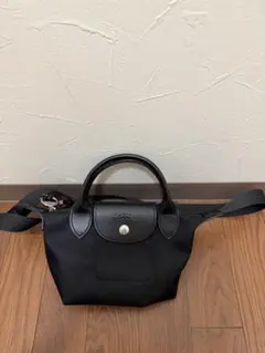 LONGCHAMP ル・プリアージュ ミニバッグ 2way XS 煙灰ブルー - メルカリ