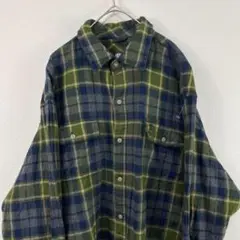 USA古着 ティンバーランド timberland ライト ネルシャツ