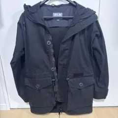 ARK AIR ブラックモッズコート