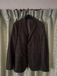 ブラウン テーラードジャケット