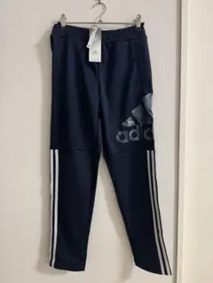 新品タグ付　adidas ネイビー パンツ 160cm