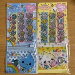 【真由杏様専用】しずくちゃん　おはじきシール　ウォーターシール