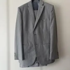 ABAHOUSE スーツ　グレー　ストライプ