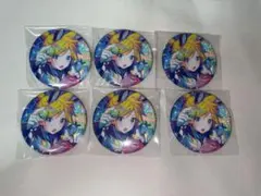 プロセカ プロジェクトセカイ グリッター缶バッジ 鏡音レン 42c