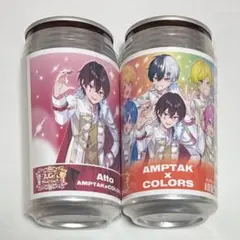 アンプタック すとふぇす オリジナルラベル缶 ステッカー シール あっと