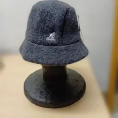 (265)KANGOL ダークグレー バケットハット