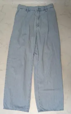 UNIQLO ユニクロ レディース ドレープデニムタックパンツ